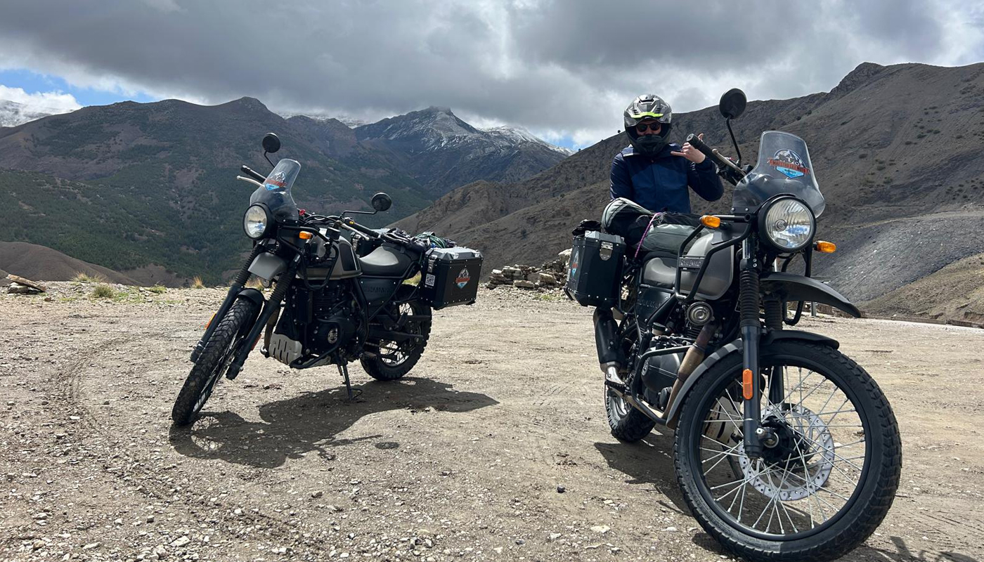 Circuit moto Royal Enfield Himalayan Tours au départ de Marrakech