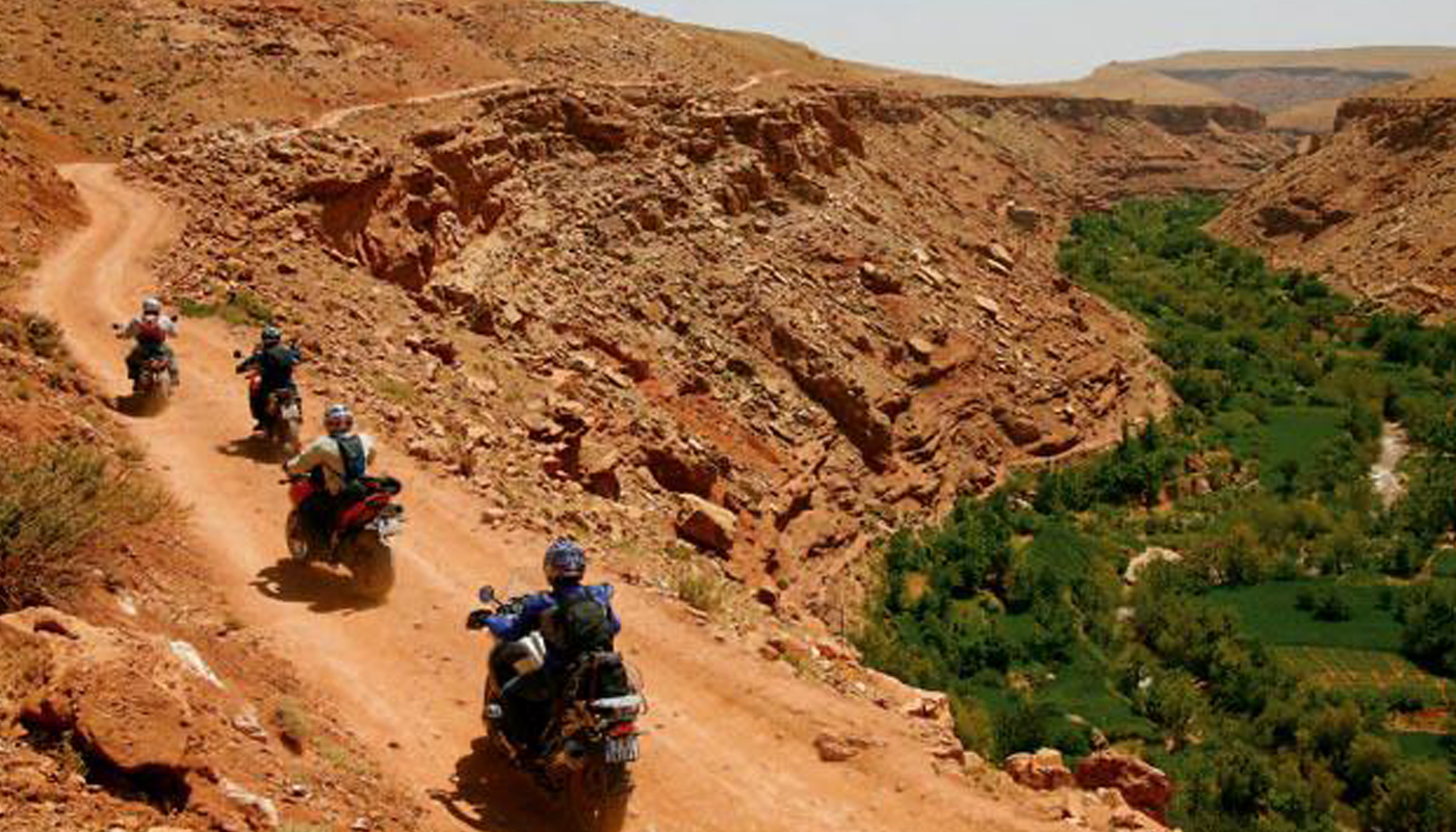 Circuit moto Berbère tours au départ de Marrakech